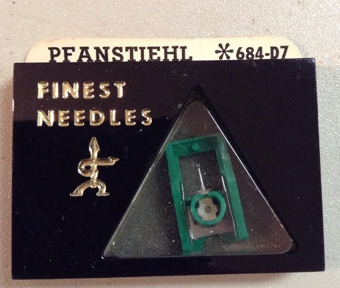 NOS Pfanstiehl 684-D7 STYLUS NEEDLE Replaces SONY ND-100G for VL-100G Cartridge