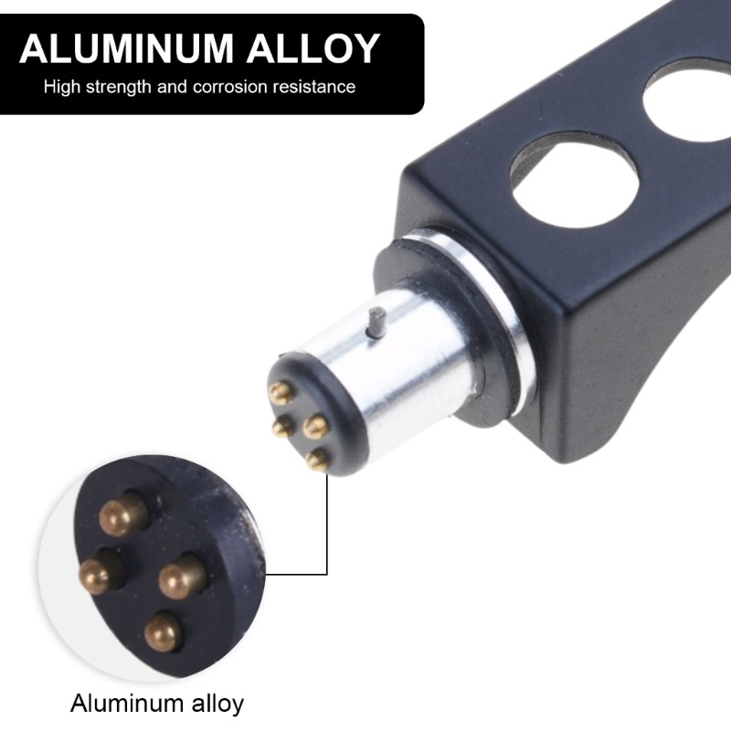 Turntable Headshell Phonograph Cartridges Holder Aluminum Rack