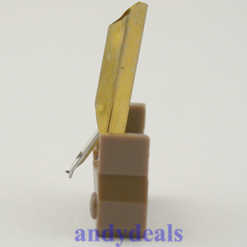 TURNTABLE ELLIPTICAL 4760-DHE NEEDLE STYLUS FOR Shure N75ED Type 2 SHURE TM2E