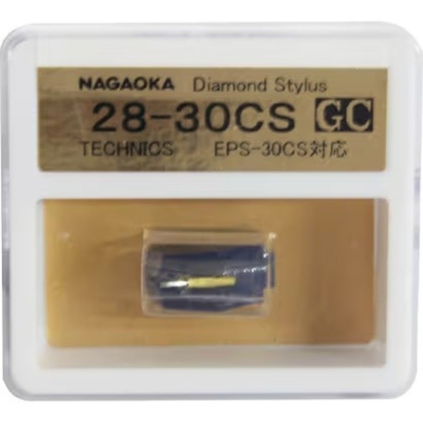 NAGAOKA GC28-30CS Replacement Needle TECHNICS EPS-30CS for Panasonic SL-QX300