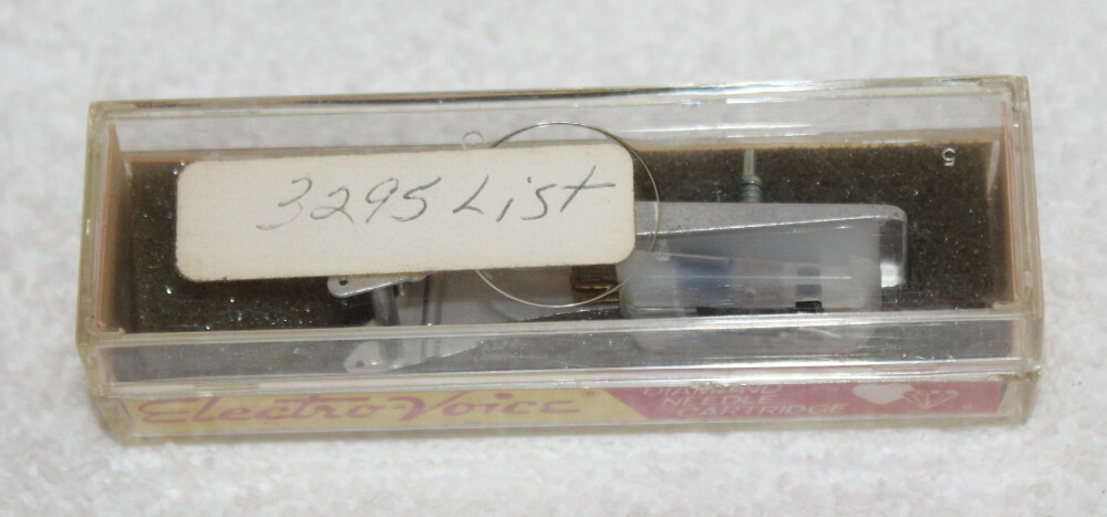 Electro-Voice 2495D Ceramic Phono Cartridge & Diamond Needle ~ NOS w/ Box