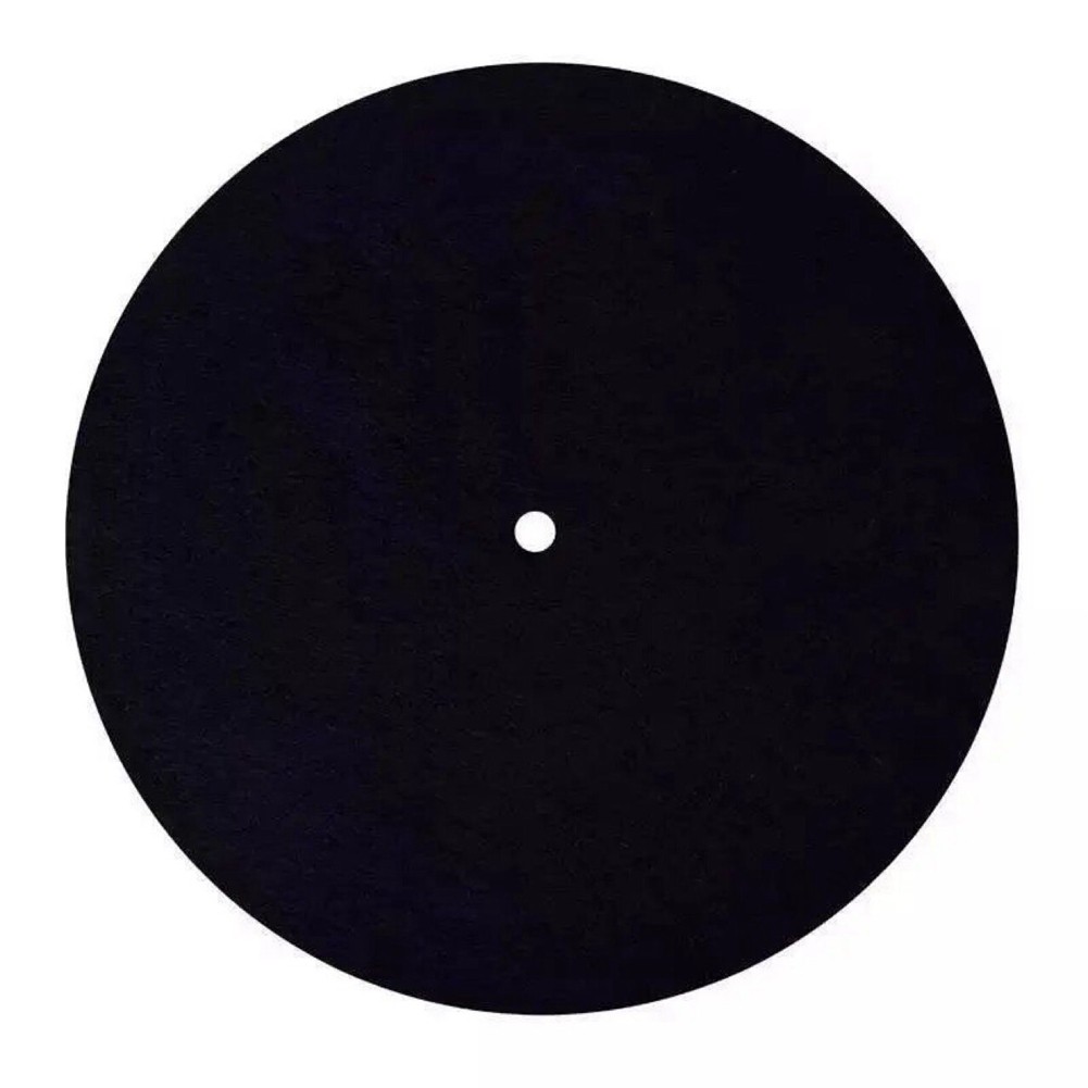 Felt Turntable Platter Mat Slip Mat 3mm Thick Turntable Mat for LP Vinyl1235