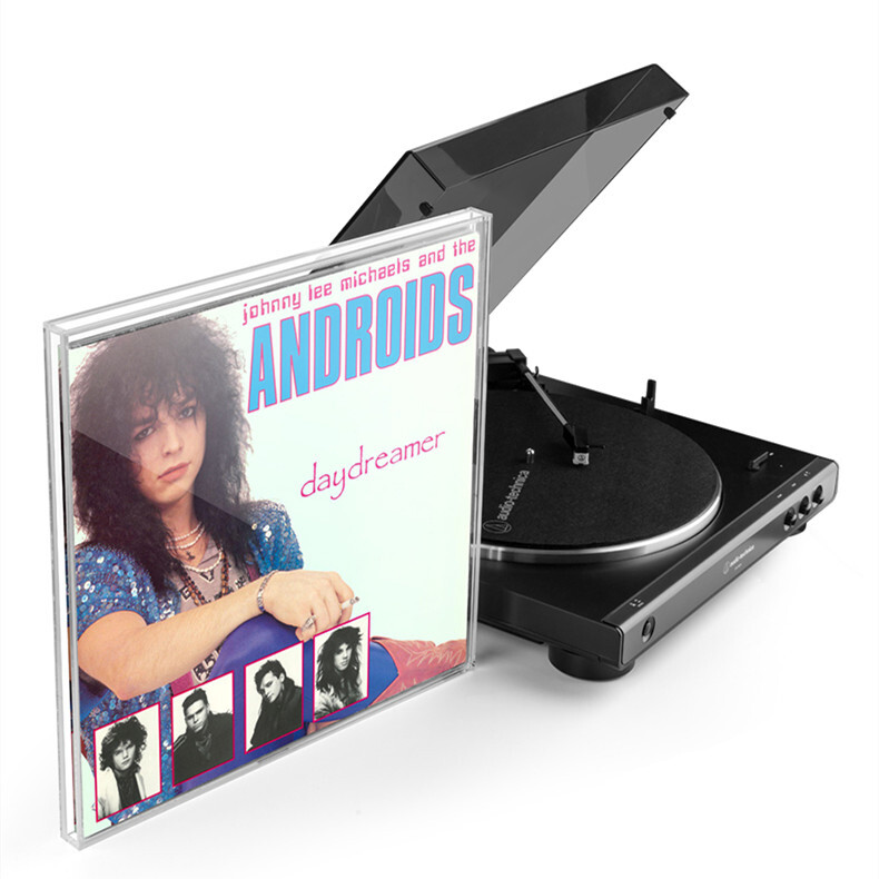 Acrylic Clear Vinyl Record CD Display Case Dust Cover Accessories Collection