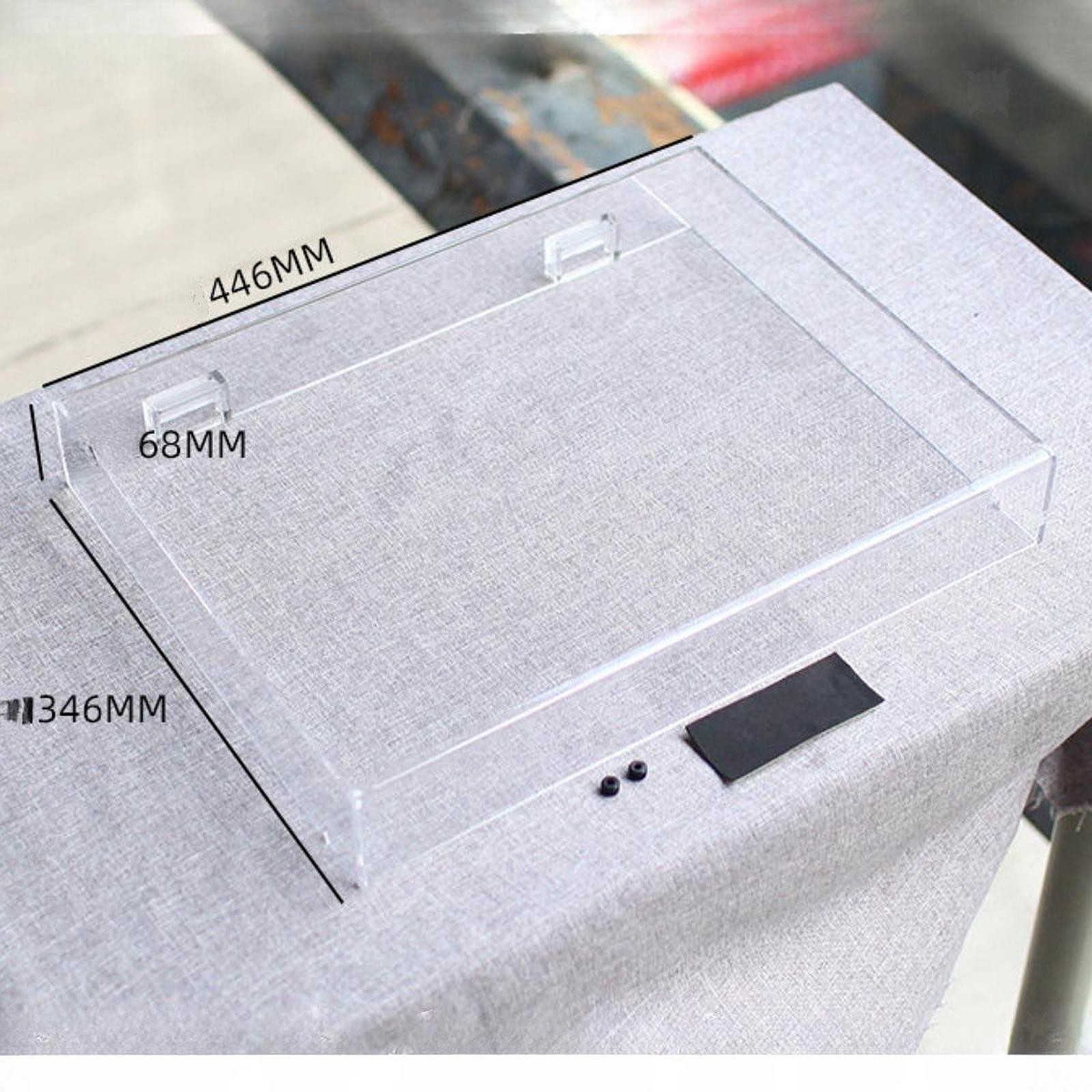 Turntable Dust Cover Record Player Protective Lid Durability Premium