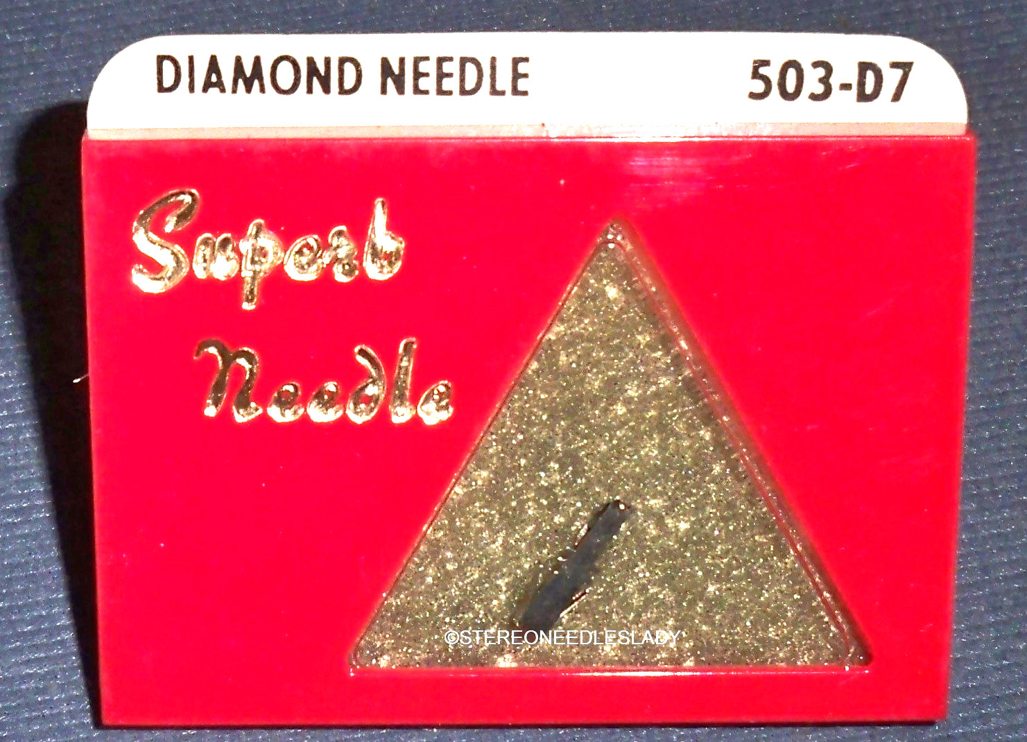 NEEDLE STYLUS for GENERAL ELECTRIC GE VRII 4G-1D 7S Superb 503-D7