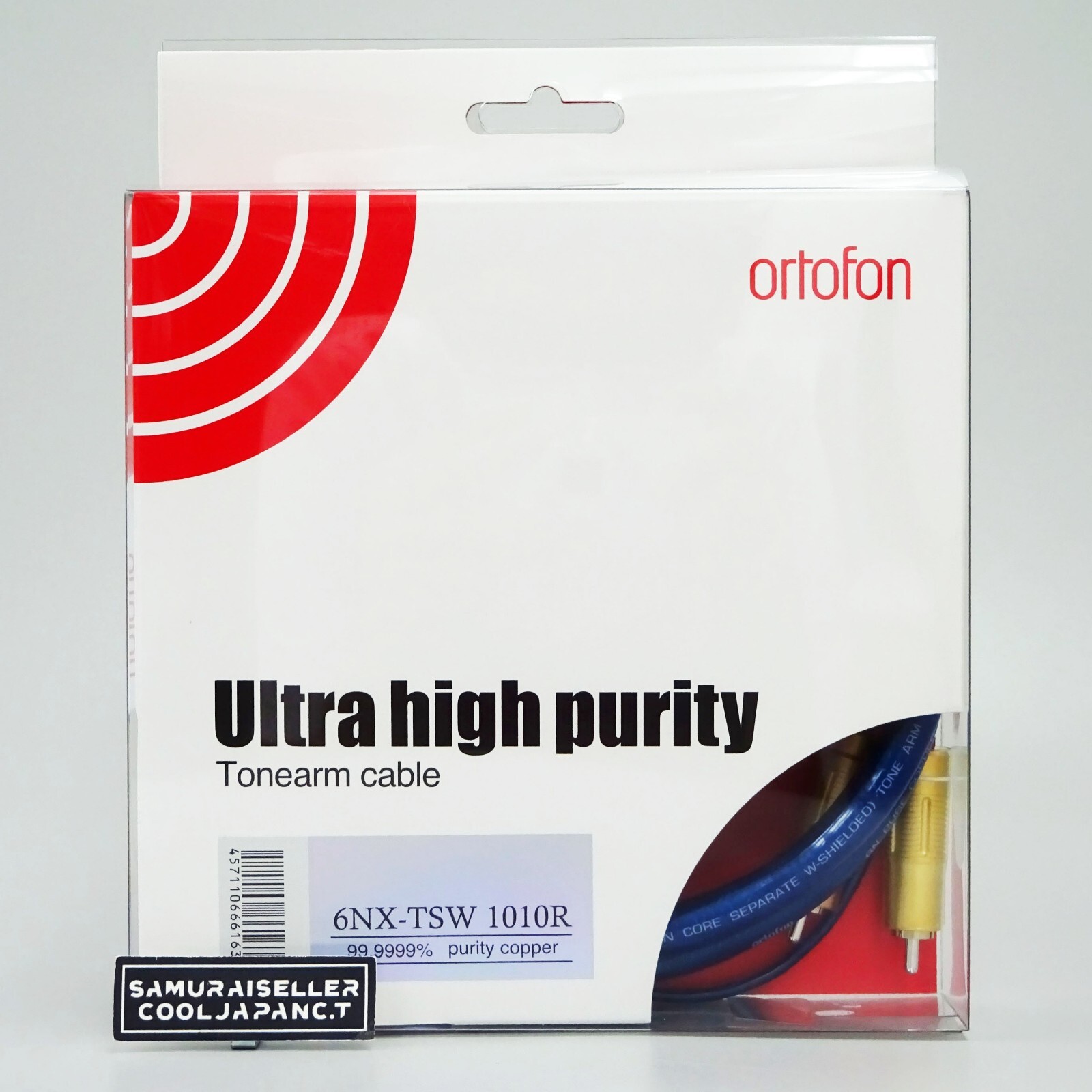 Ortofon 6NX-TSW-1010R Tonearm Cable RCA – RCA Terminal 1.2m Japan NEW