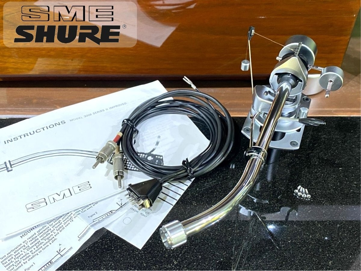 SME 3009 S2 Improved Tonearm Serviced Excellent Japan Fully Works