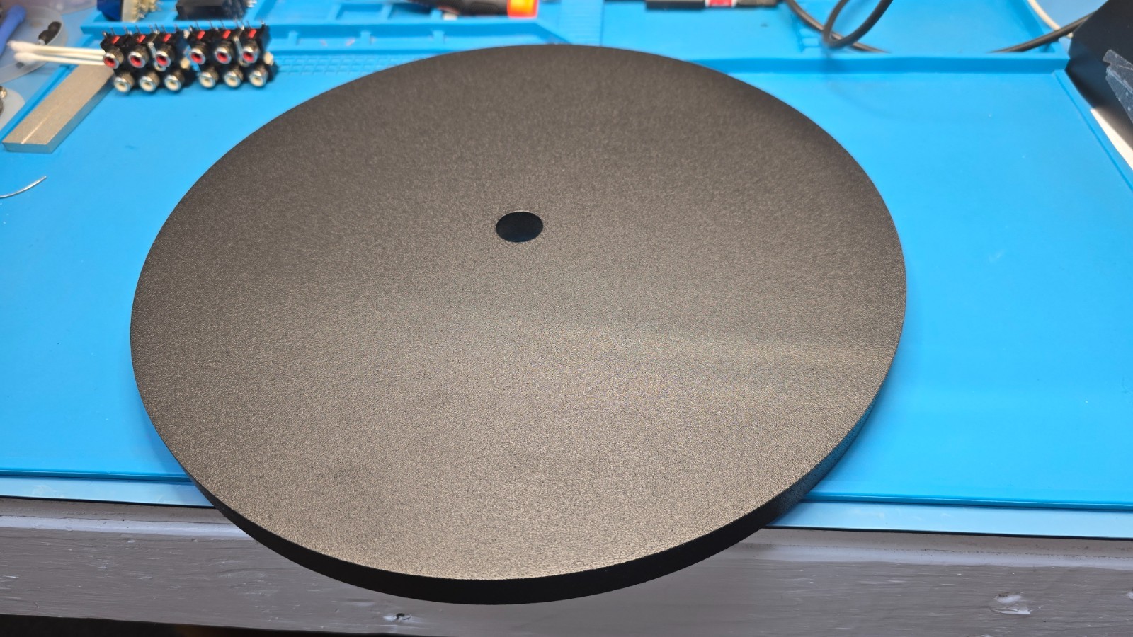 U-Turn Audio “Orbit” Replacement Platter & Felt Mat, Sold As Is