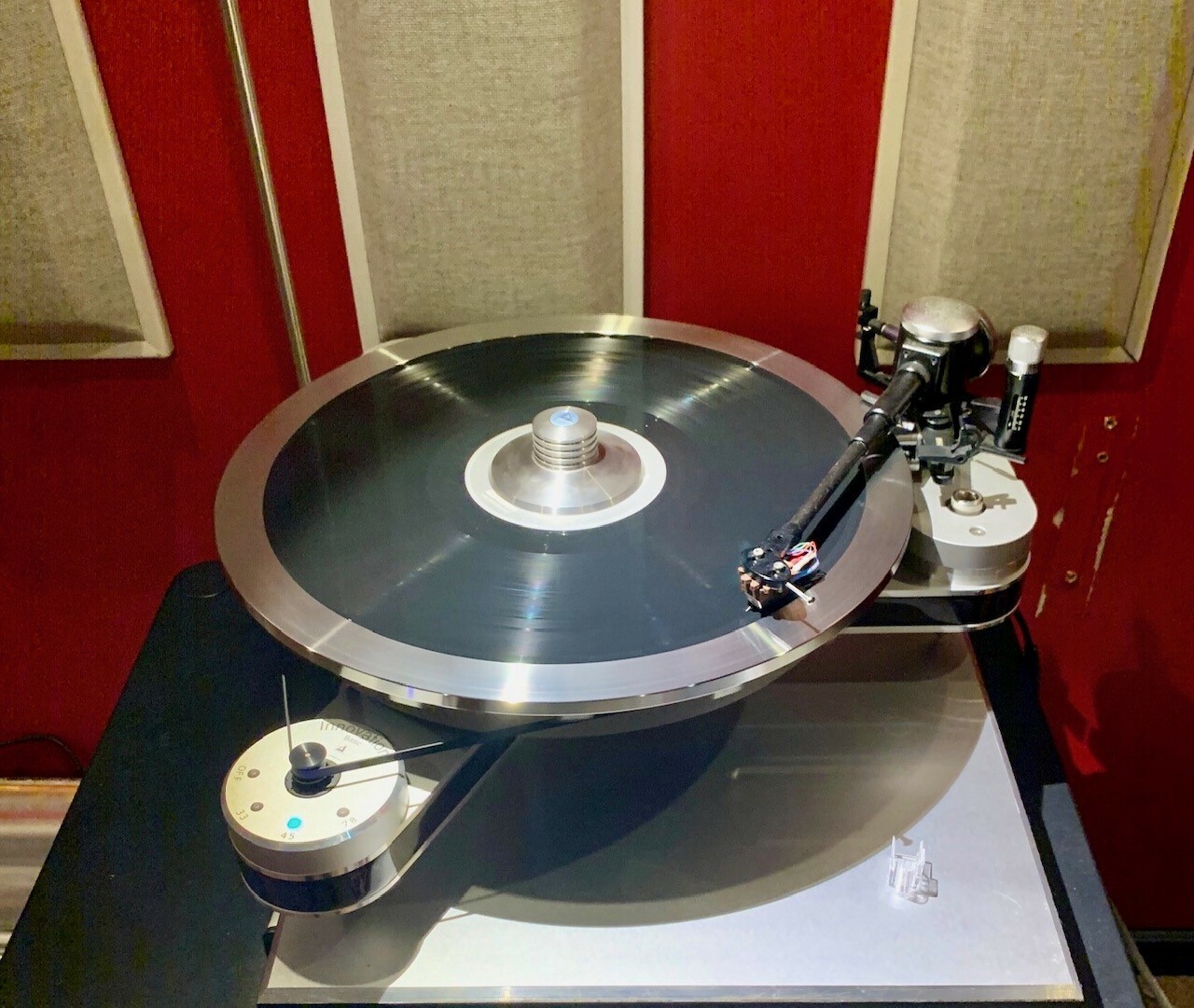 Waynes Audio Turntable Periphery Stabilizing Outer Ring Clamp SS3 VPI Cleaeaudio