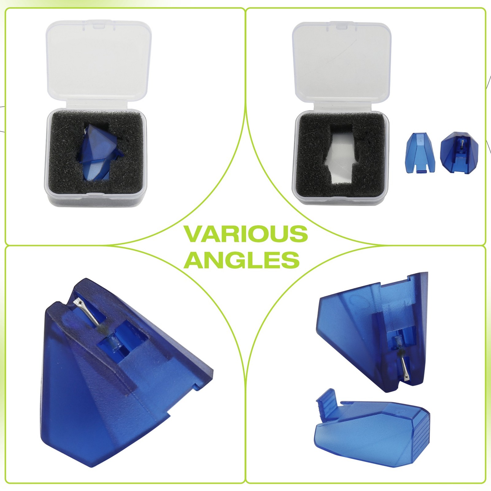 2X Moving Magnet Replacement Stylus Replace Stylus for 2M 7990