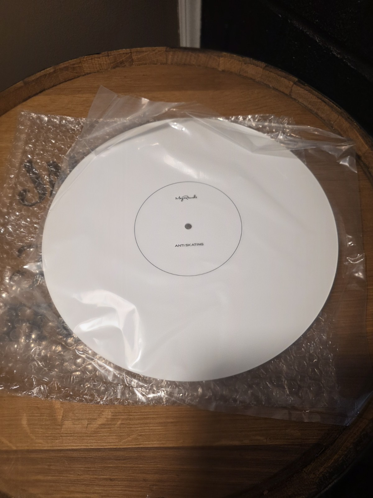 May Records Einstell Schablone Anti-Skating Test Vinyl Testschallplatte