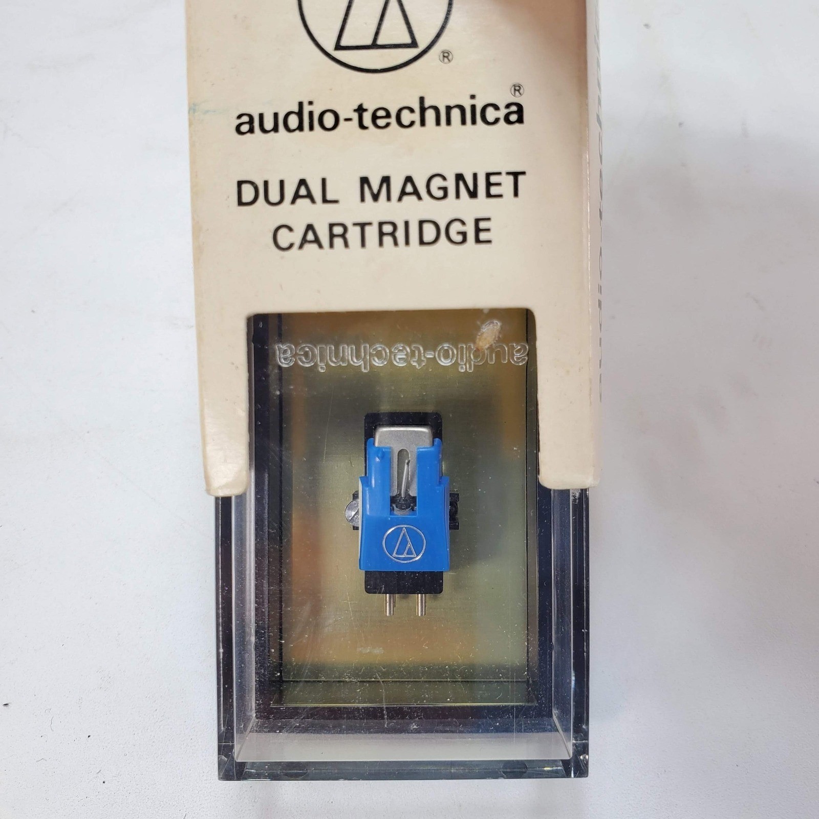 Audio-Technica AT-VM8 H2 Dual Magnet Phono Cartridge Blue Vintage Japan