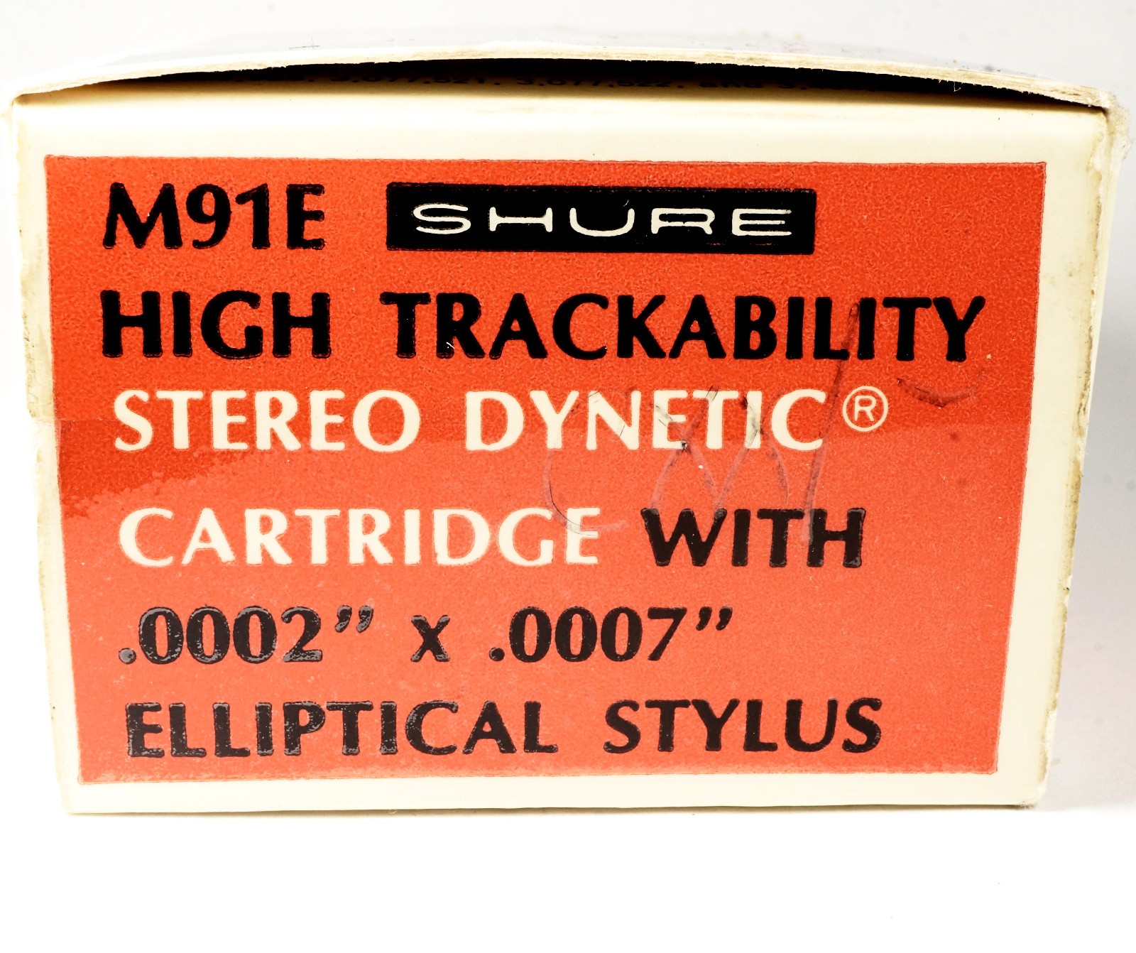 NOS Tested SHURE M91E Cartridge & N91E Elliptical Diamond Stylus Boxed