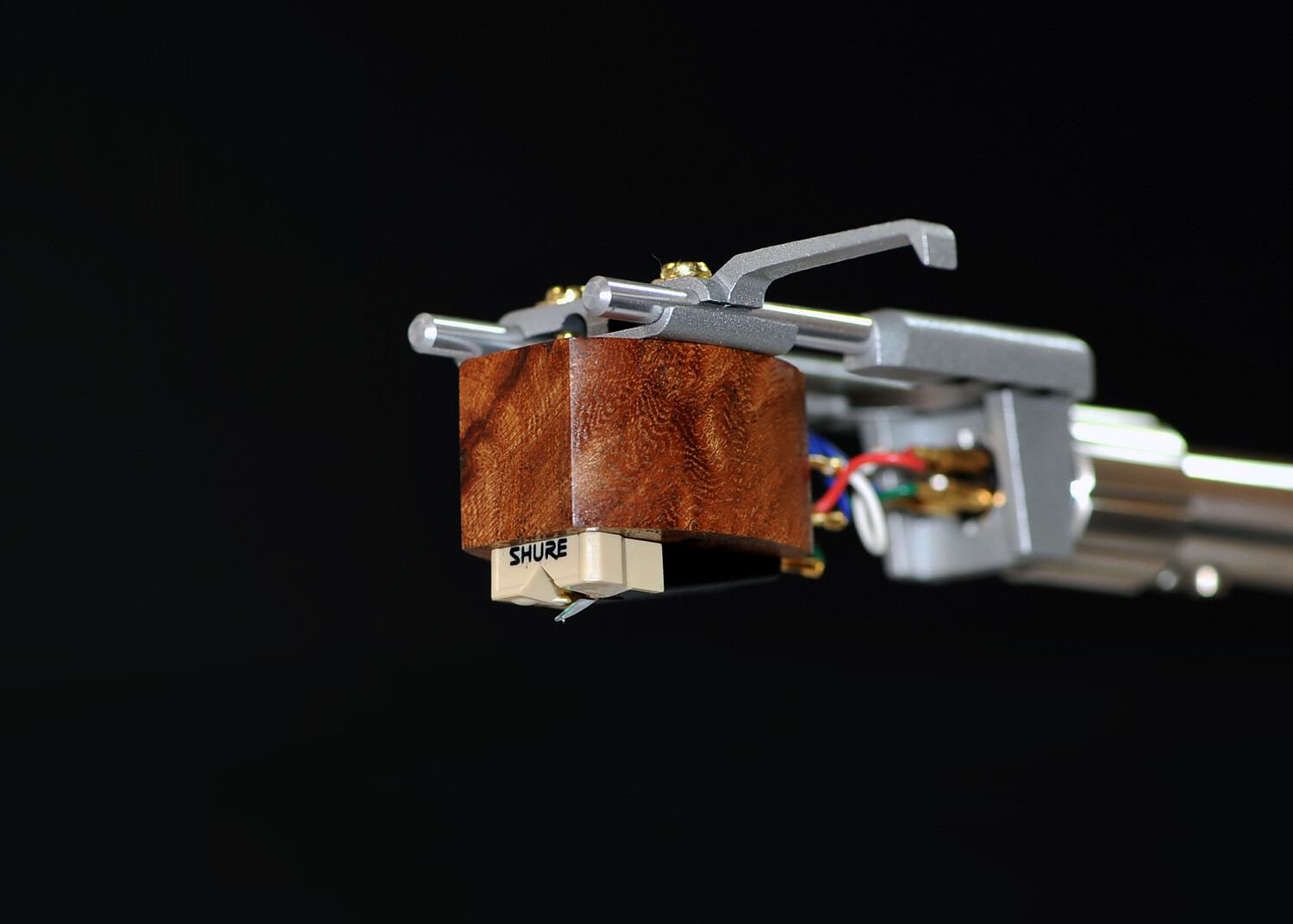 Custom-made Wood Body for SHURE M75 Series Cartridge Exclusive Carpathian Elm