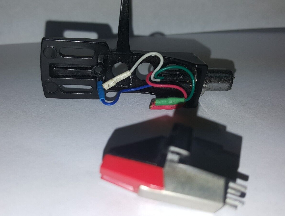 TESTED – Numark GT Sanyo MG-09 Phono cartridge w/ Technics Headshell – No Stylus