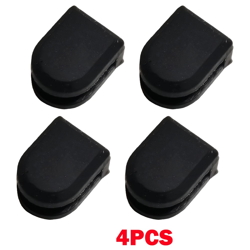 4Pc Rubber Bumper For Audio Technica AT-LP120 Dust Cover Lid Shock Absorber NEW