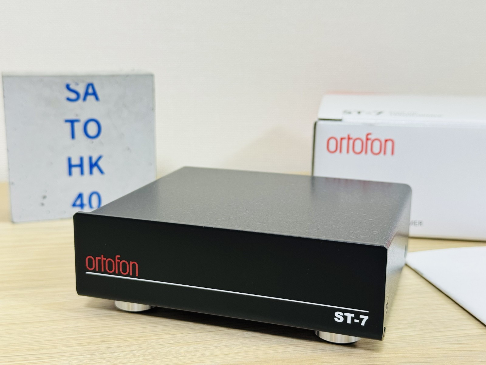 Ortofon ST-7 MC Step-Up Transformer for Moving Coil Cartridge Brand New