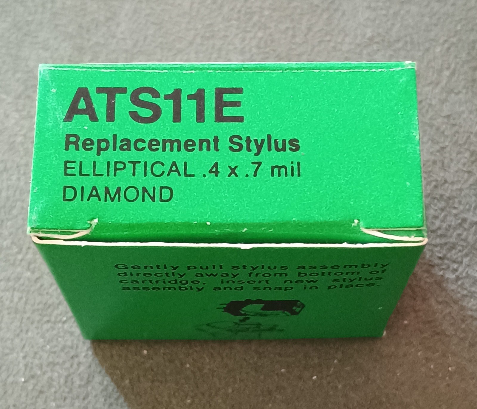 Original NOS Audio Technica ATS11e Tip, Elliptical in Box
