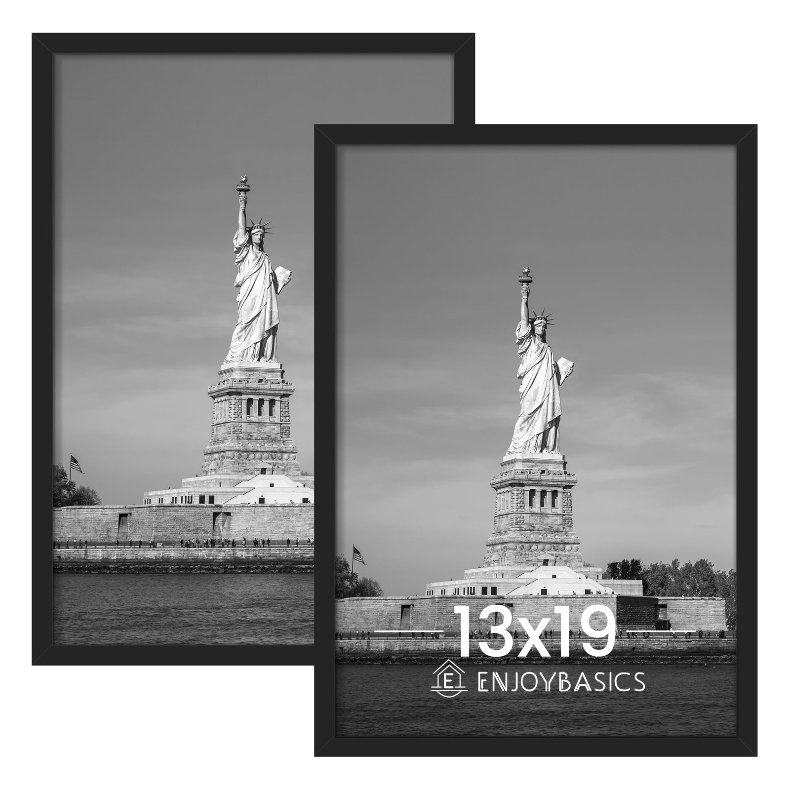 ENJOYBASICS 13×19 Picture Frame, Display for 13 x 19 Poster, 13×19, Black