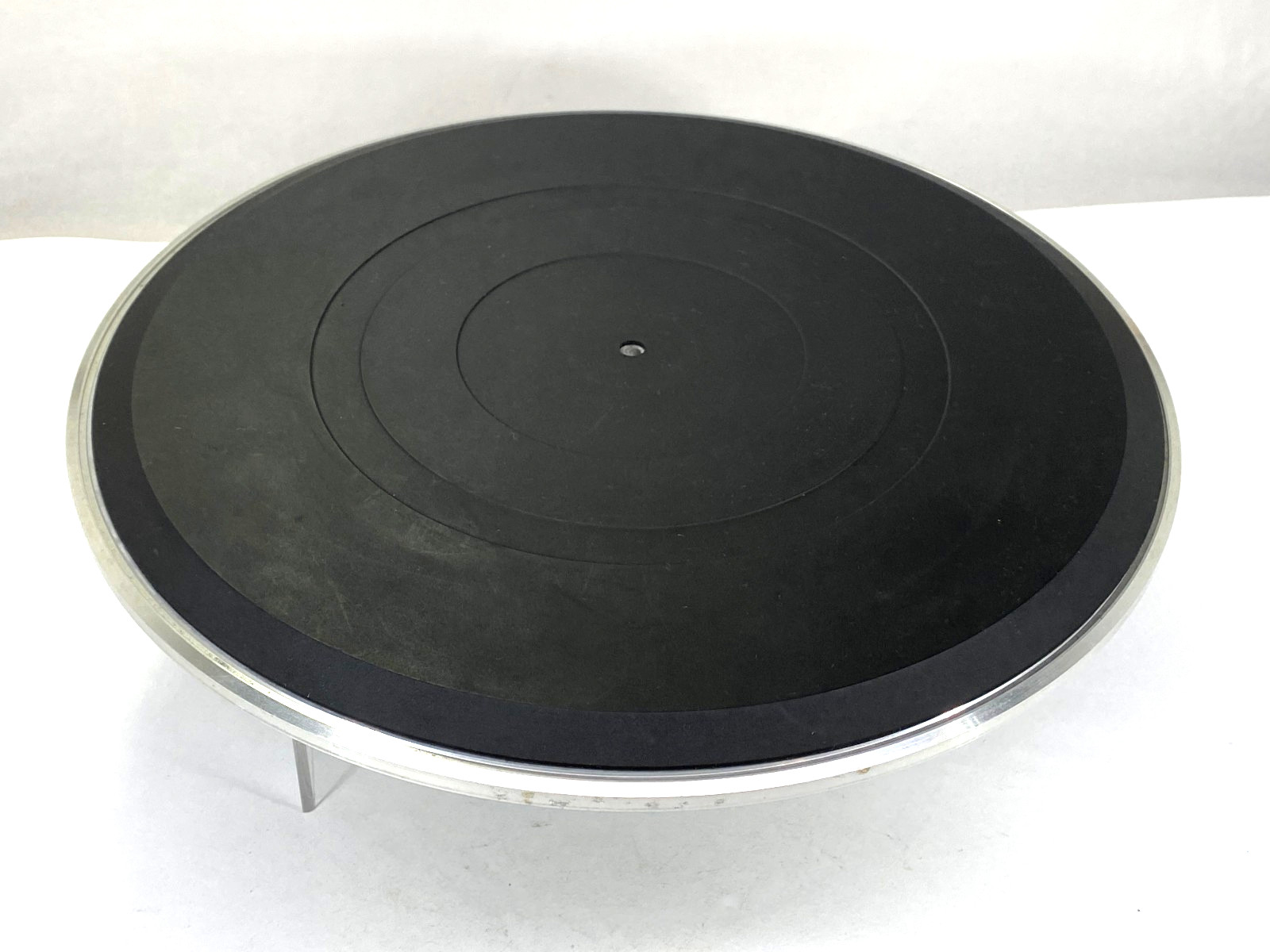 Pioneer PL-230 Vintage Turntable PARTS – Steel Platter and Rubber Mat PNR-165