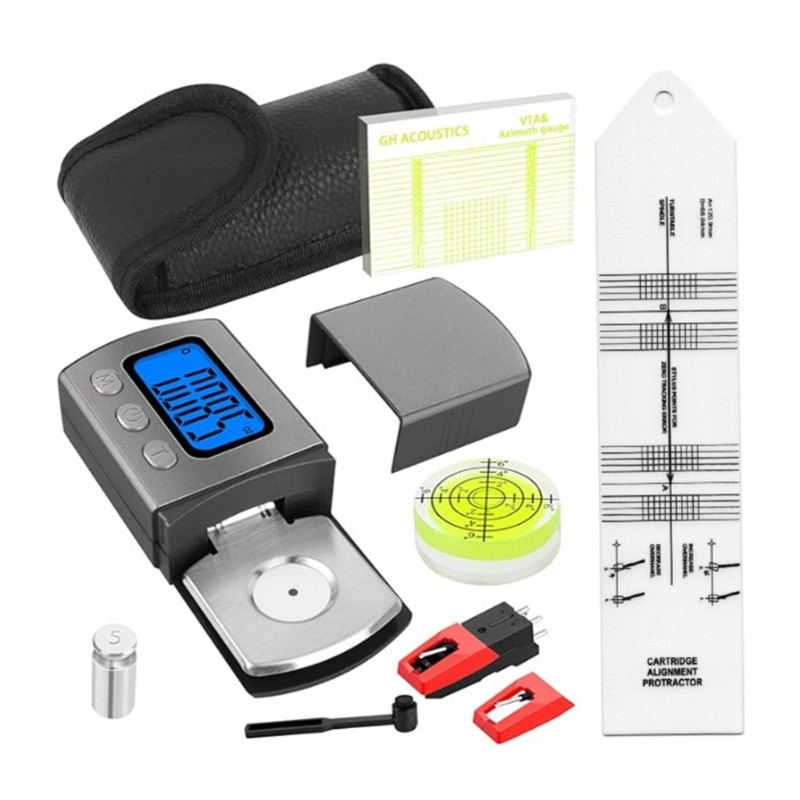 Phonograph Maintenance Set Calibration Tool Turntable Accessories Enduring
