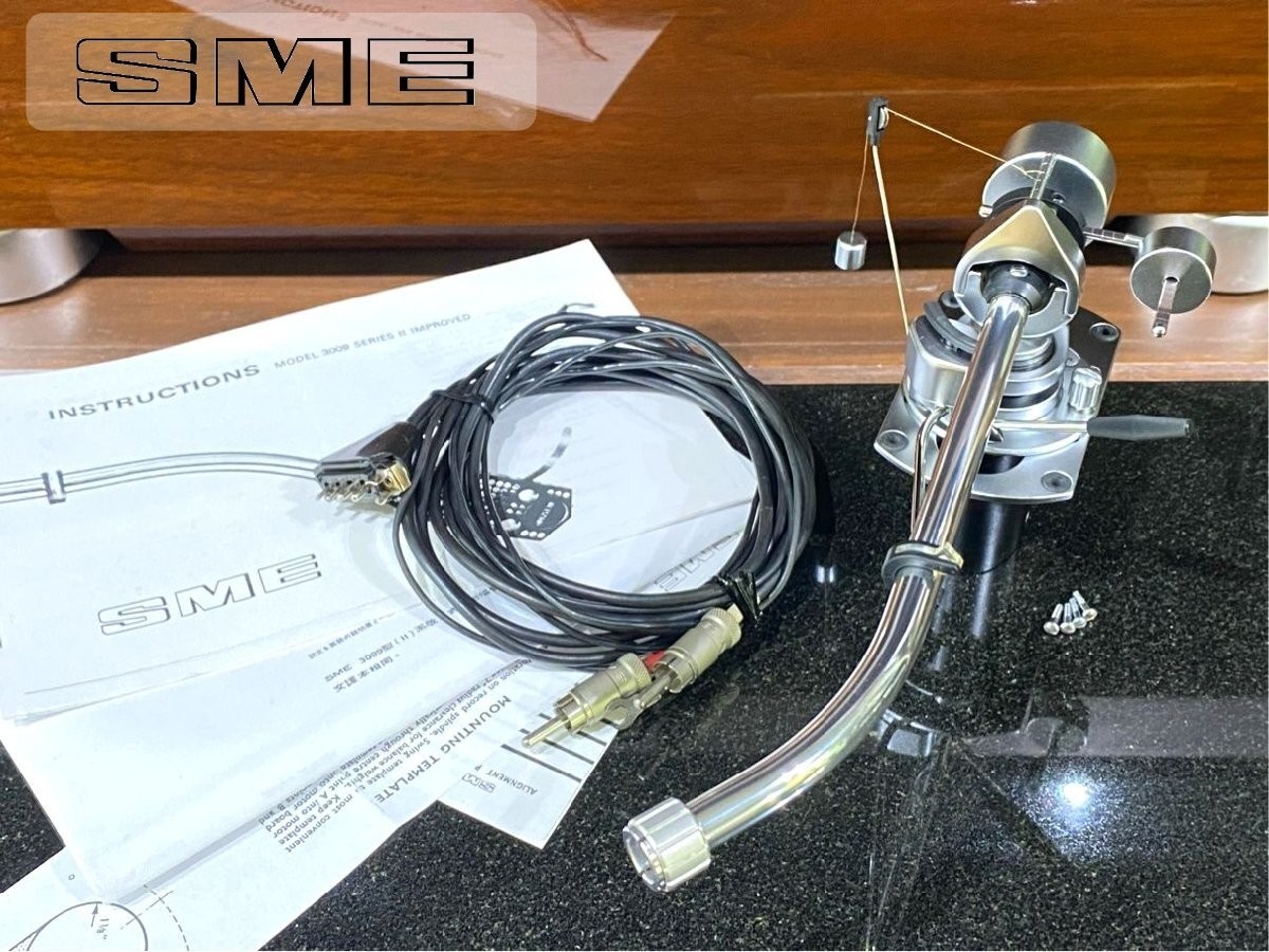 SME 3009 S2 Improved Tonearm w/ Main Weight SME Cable Tested Japan ZH0GS03 2.0