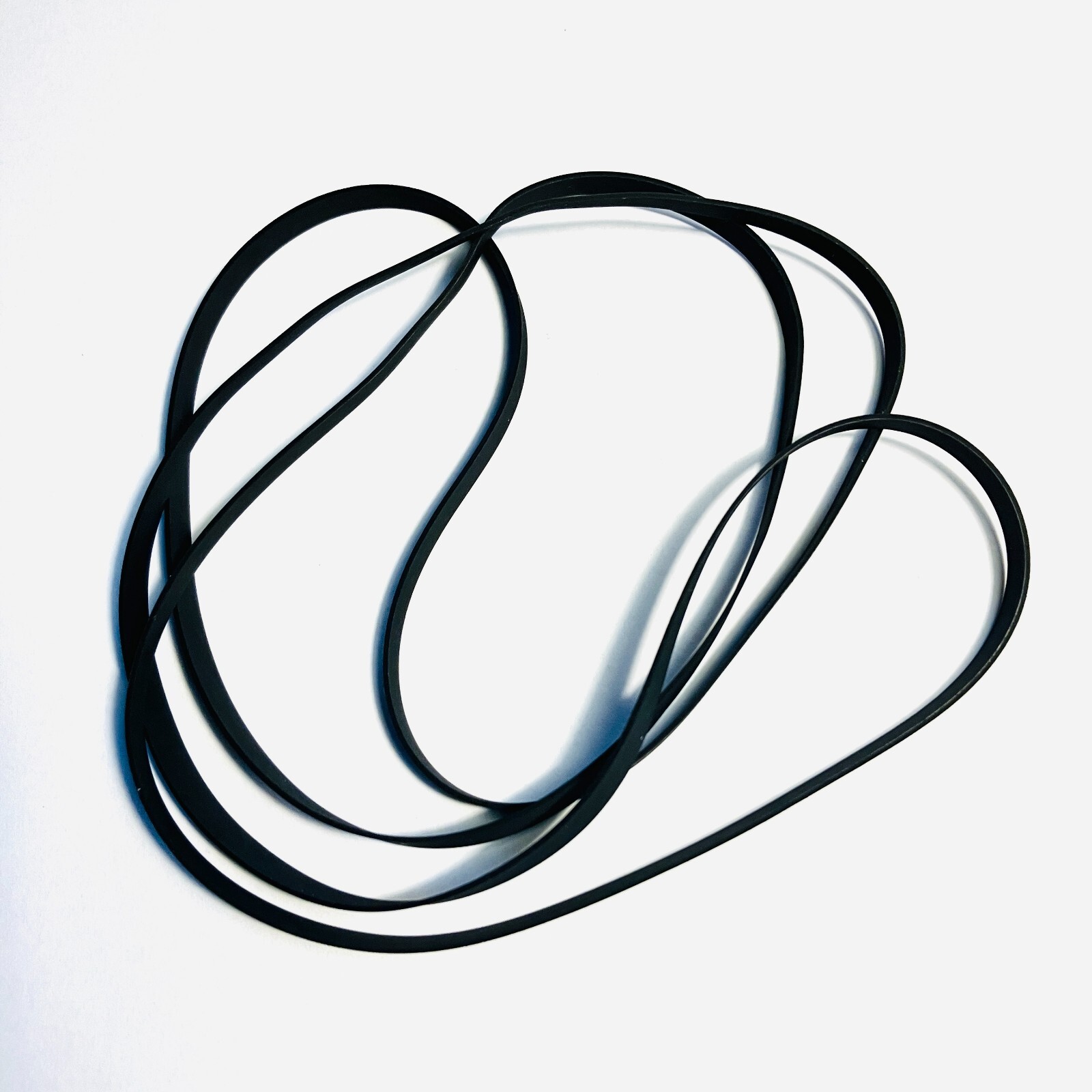 6mm circumference 1000mm drive Flat Rubber belt Width for turntable