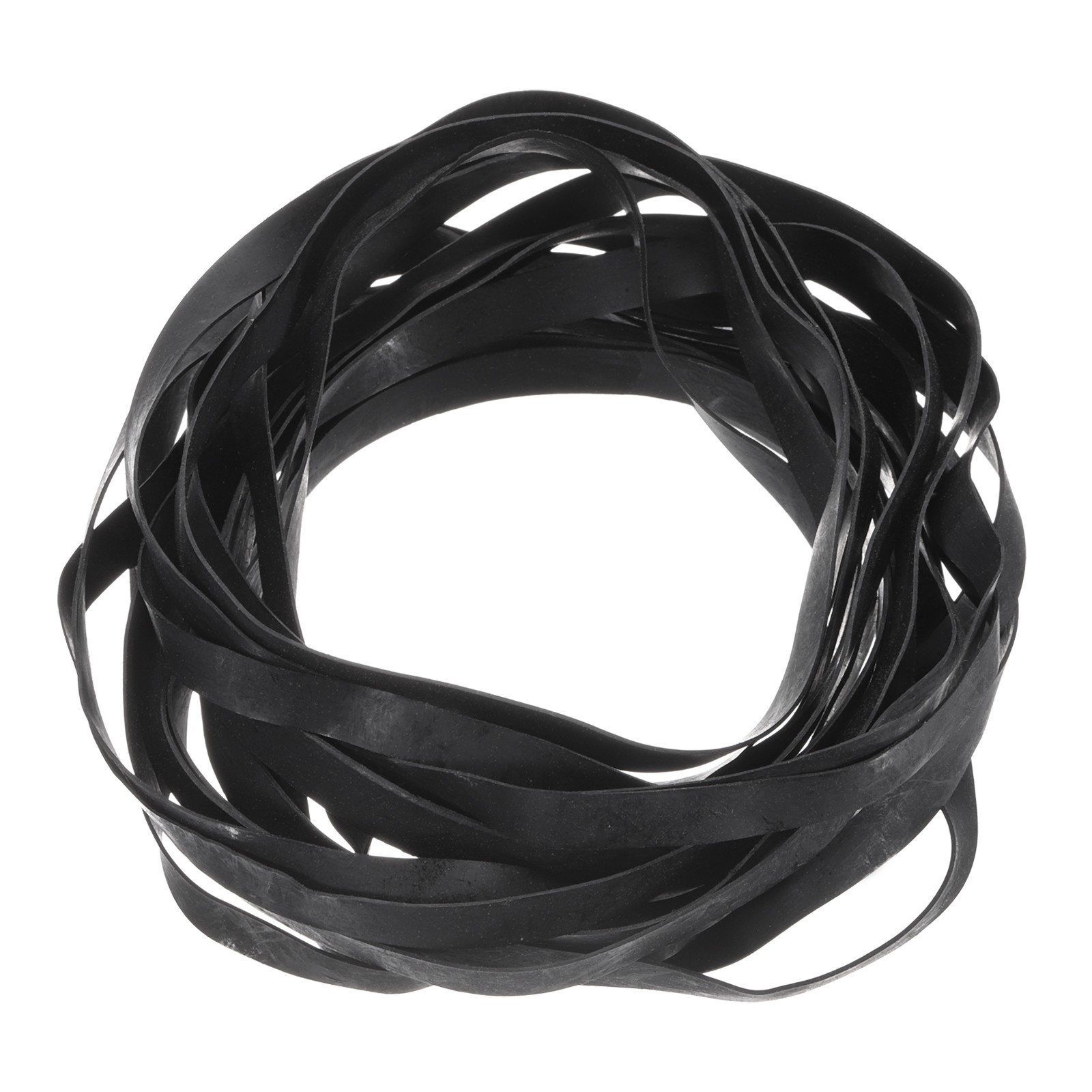 20Pcs Turntable Belt Folded Length 110-145mm Rubber Belt Replacement Width 6mm