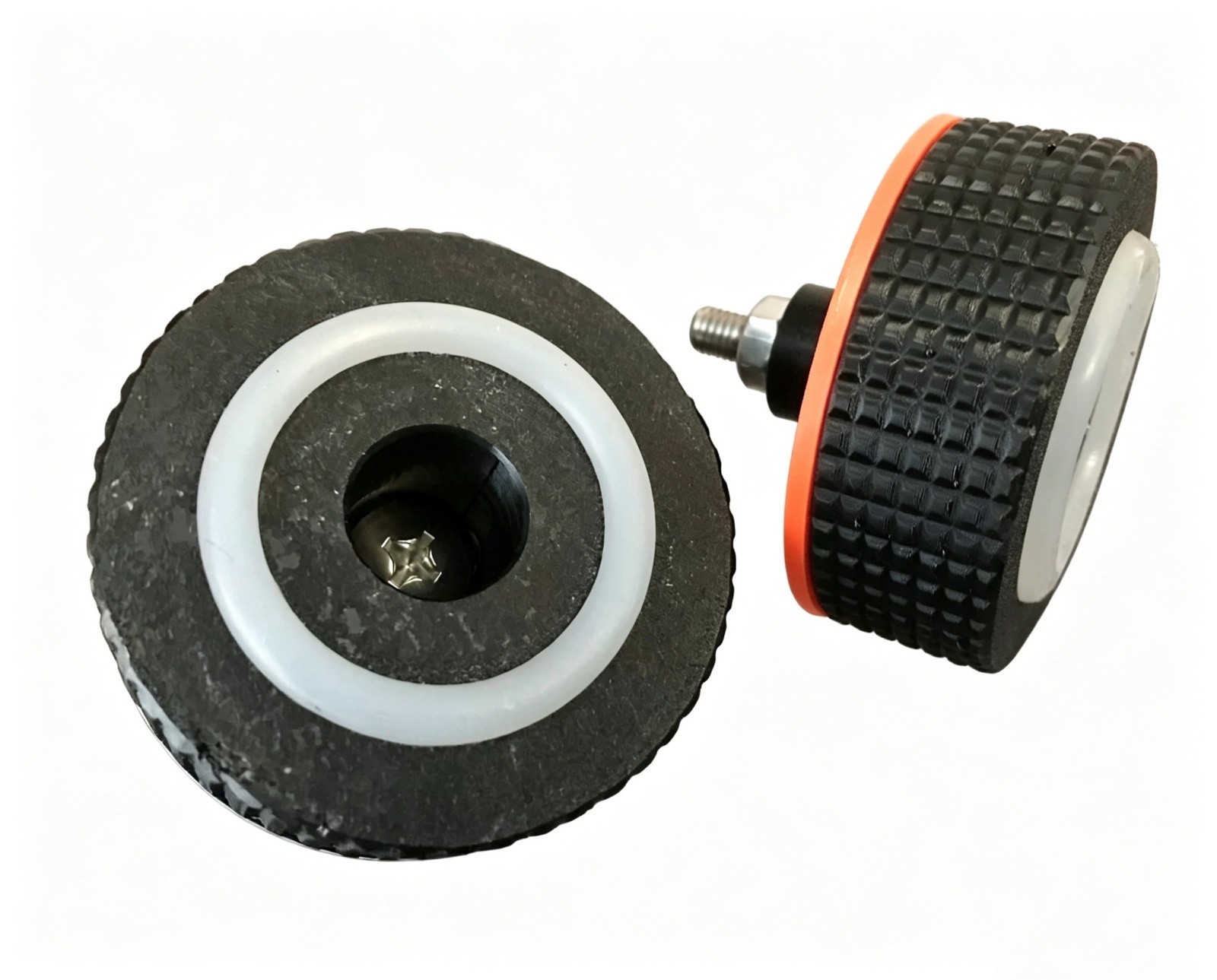 4 Pieces Turntable Feet Orange/Blue/Grey Repair for Technics SL-1200 Turntable