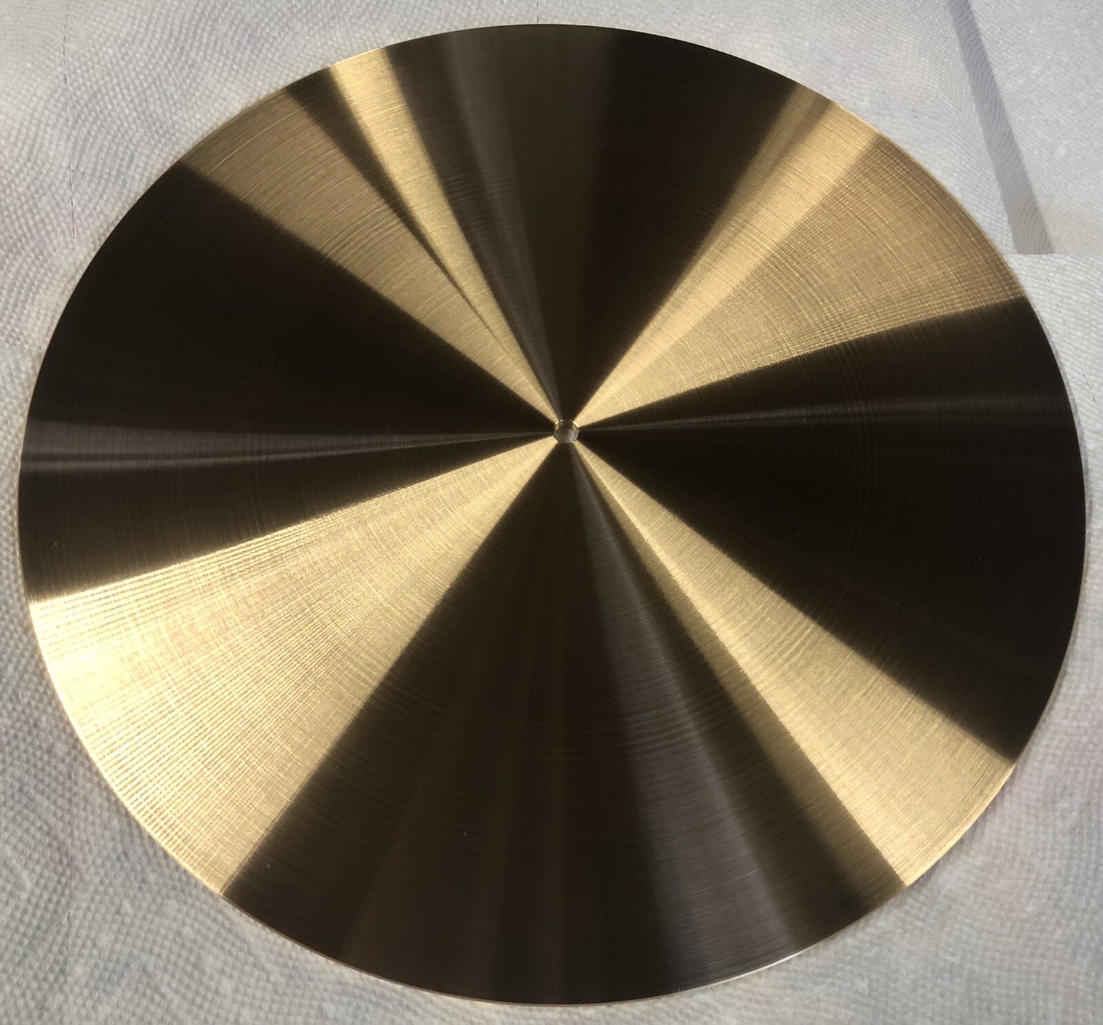 TURNTABLE PLATTER MAT 300mm X 6mm🔥HEAT TREATED & STRESS RELIEVED BRONZE🇺🇸USA!