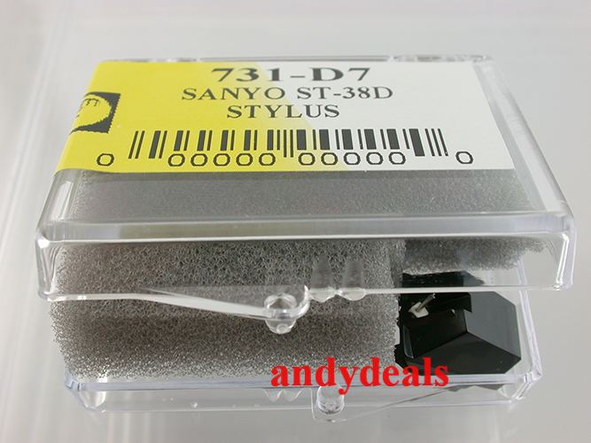 EVG PM3097D SANYO FISHER ST38D ST-38D MG-38 MG38D STYLUS NEEDLE 731-D7