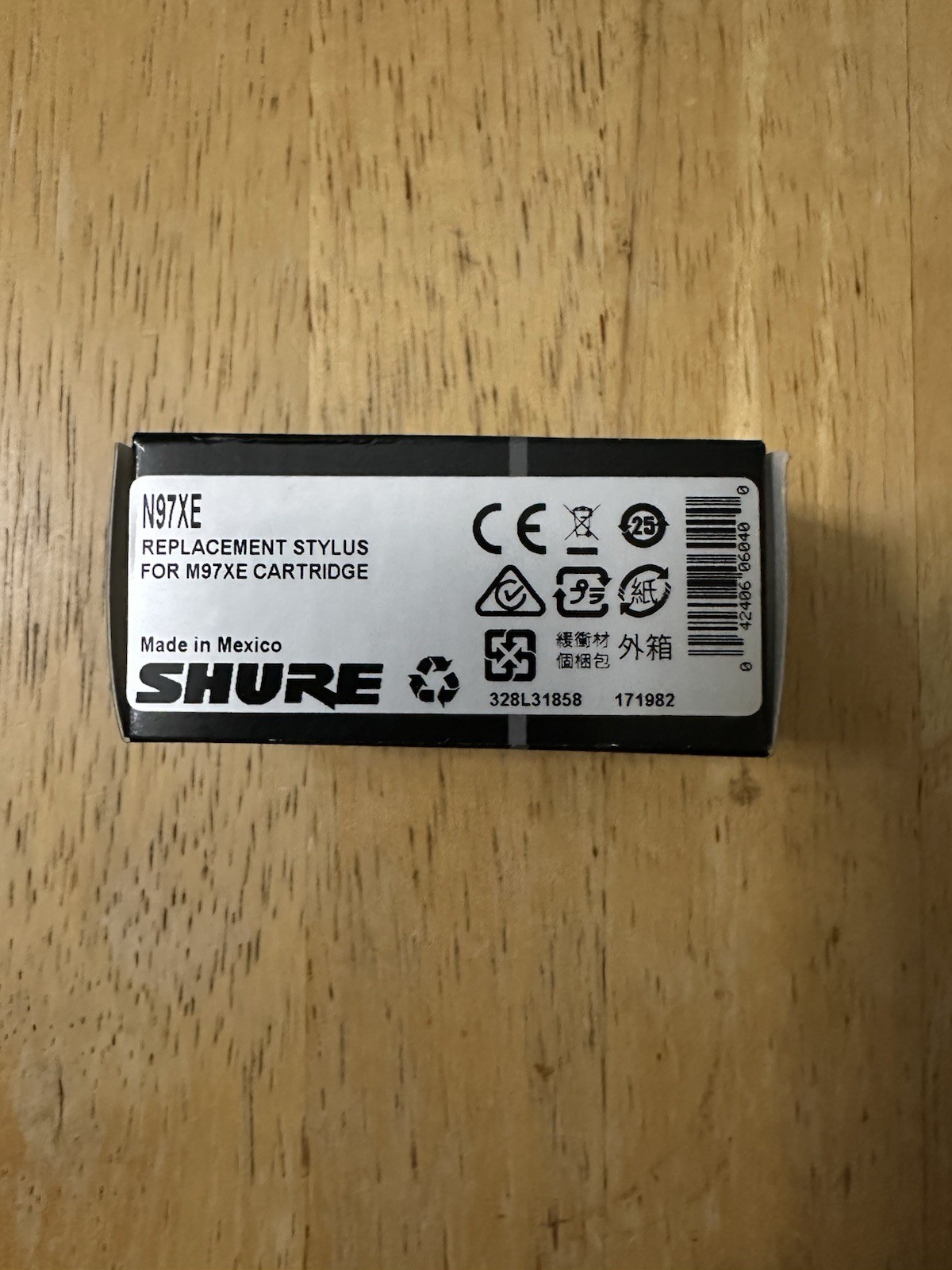 Original Genuine Shure N97XE Replacement Needle Stylus for M97xE Cartridge NOS