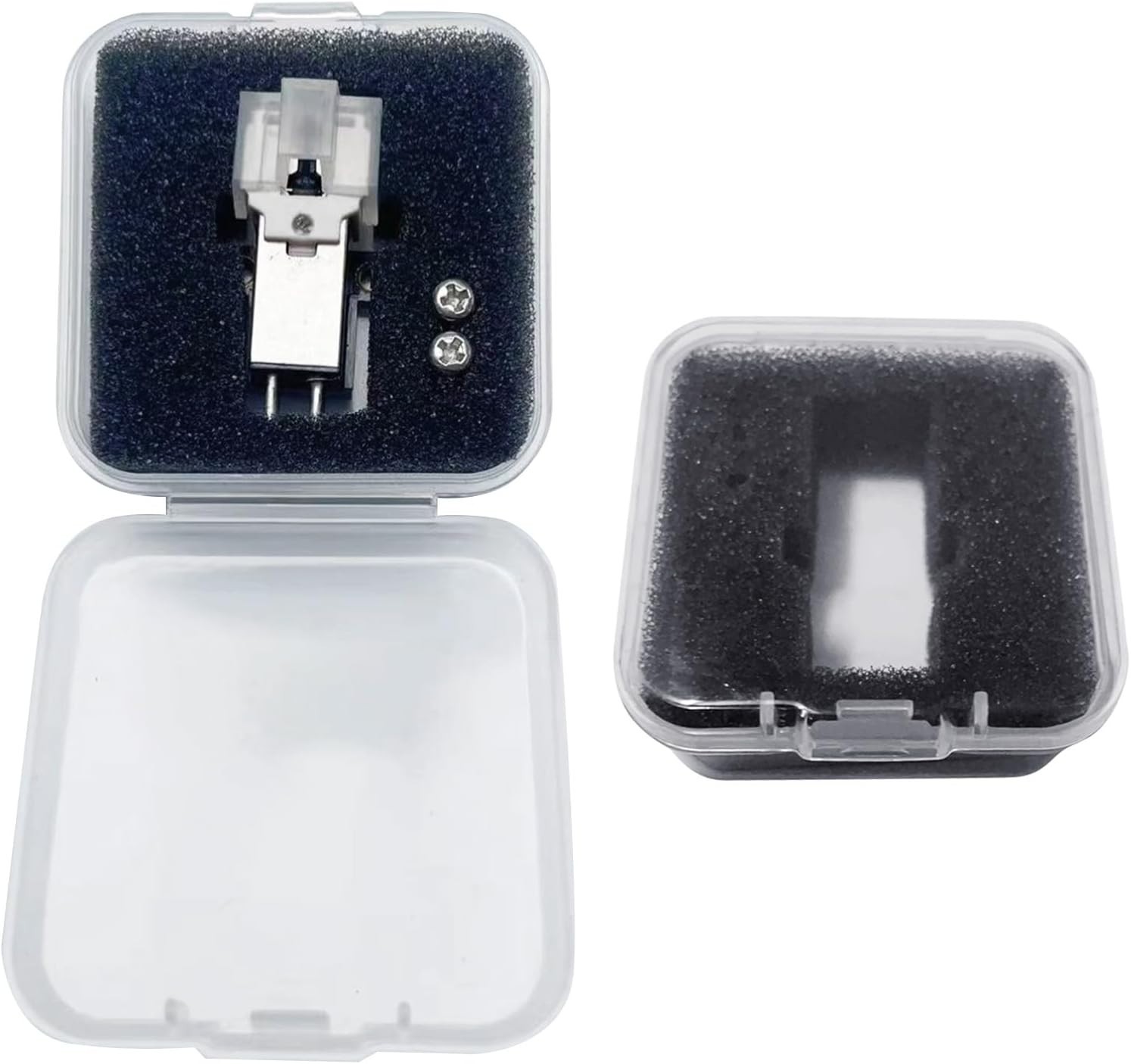 5/10Pcs Phono Shell Case Headshell Cartridge Keeper Clear Turntable Record Pl…