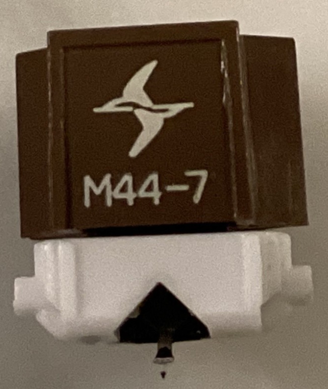 SHURE M44-7 CARTRIDGE AND NEW AFTER MARKET SHURE N44-7 STYLUS :