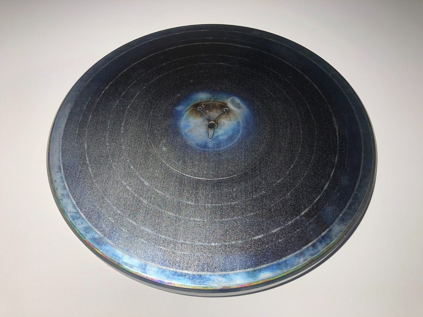 Philips 437 Turntable Platter – OEM / Original / Metal / Aluminum
