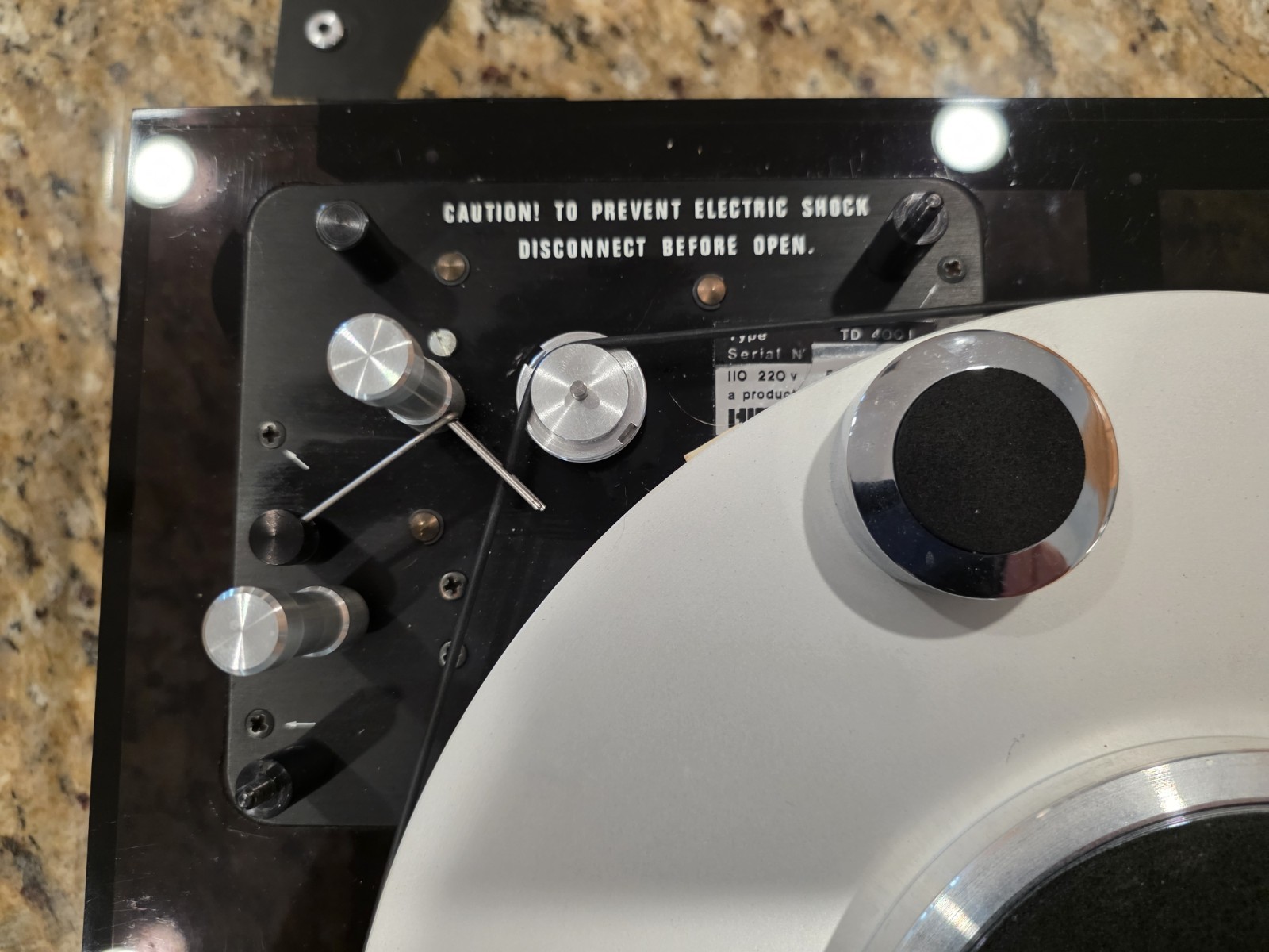 Audio Linear TD -4001 Precision Belt Drive Turntable ( Transcriptors- Style)