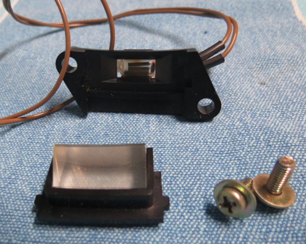 Pioneer PL-530 Turntable Strobe light neon Assembly Tested AS IS for Parts