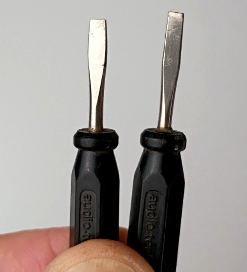 Audio-Technica Tone Arm Mini Screwdrivers Lot of 2 Vintage T1791