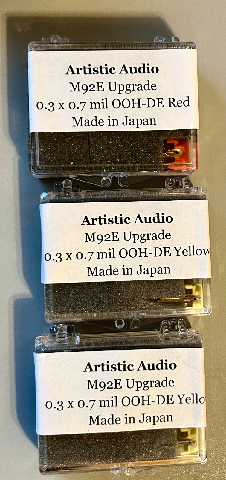 High Quality Generic Stylus Fits Shure M92E, M99E, M104E AND M110HE JAPAN MADE