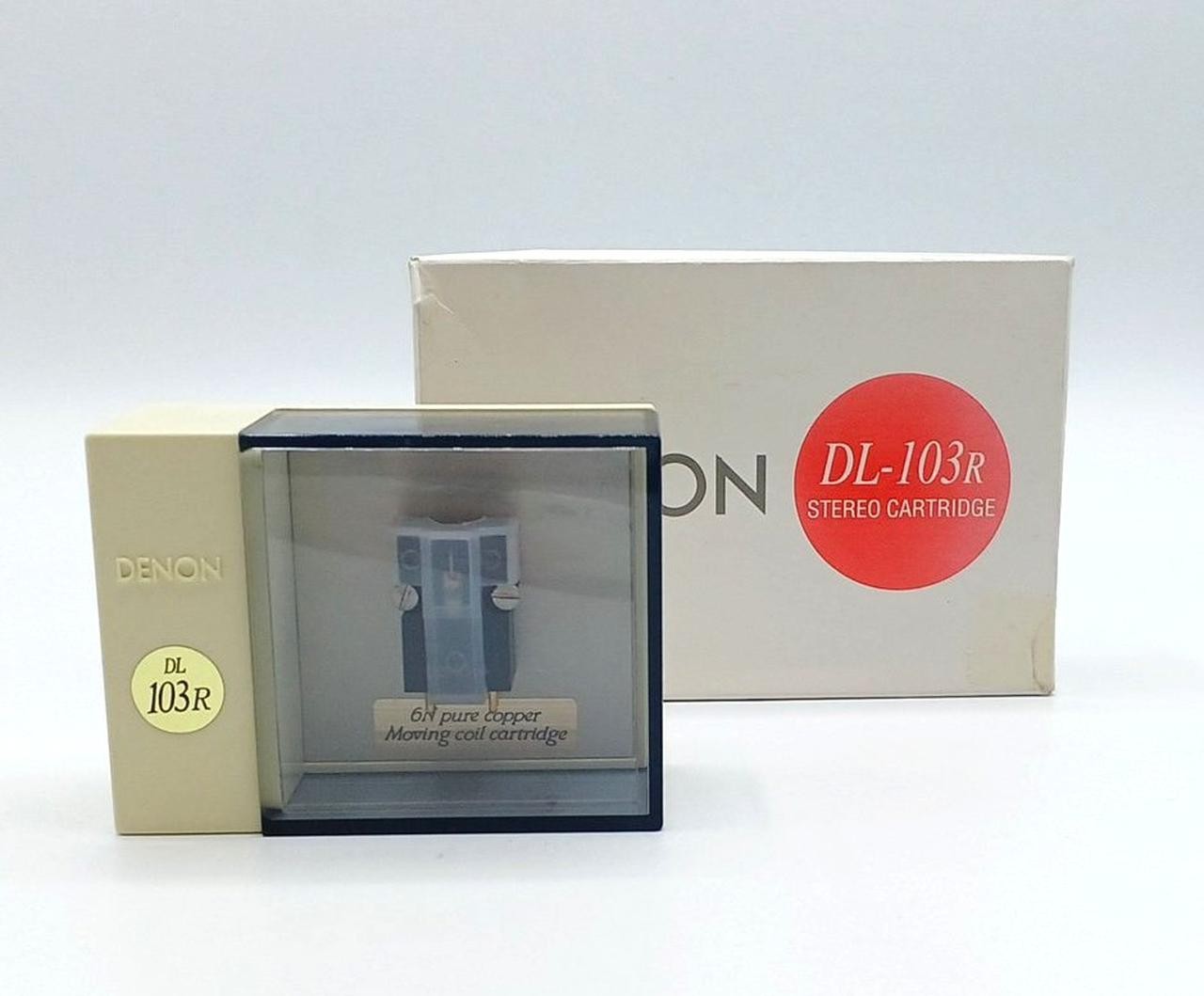 DENON DL-103R Moving Coil Stereo Phono Cartridge w/ Box Tested in Japan TB02 2.5
