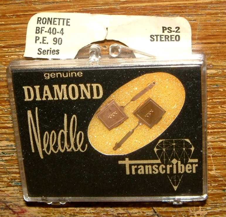2 Phonograph NEEDLE PS-2 for Ronette BF-40 D1-075 SA-075 N601-7d 702-D7 EV 3005D