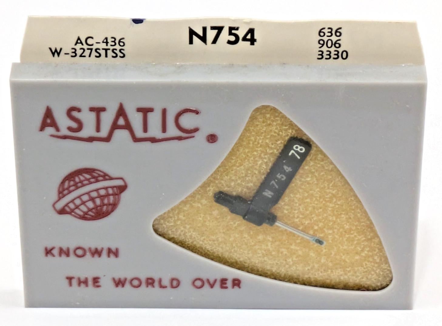 Astatic N754 Needle Record Player Stylus Varco 78 LP AC-436 W-327ST 636 906 3330