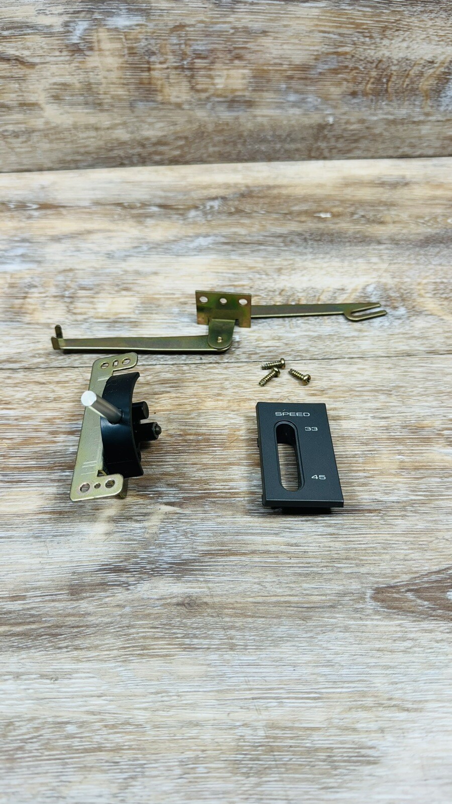 Vintage Pioneer PL-115D Turntable Speed Change Mechanism