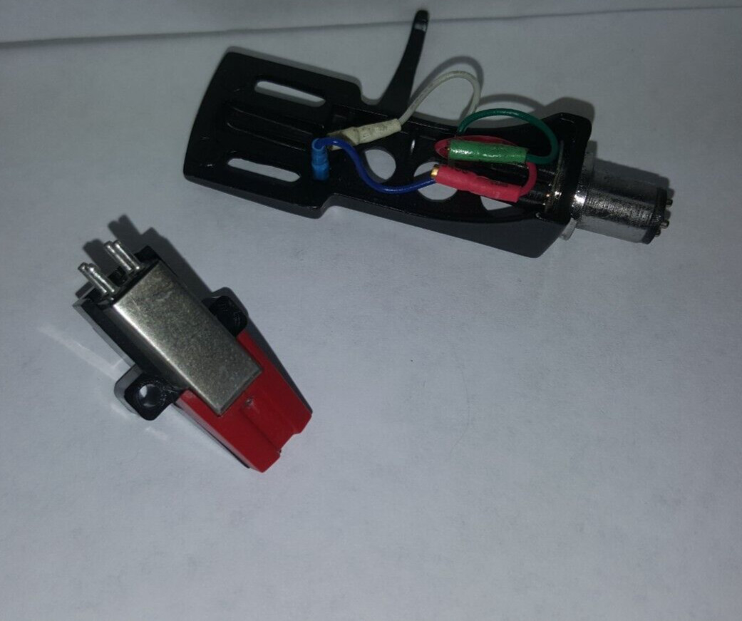 TESTED – Numark GT Sanyo MG-09 Phono cartridge w/ Technics Headshell – No Stylus