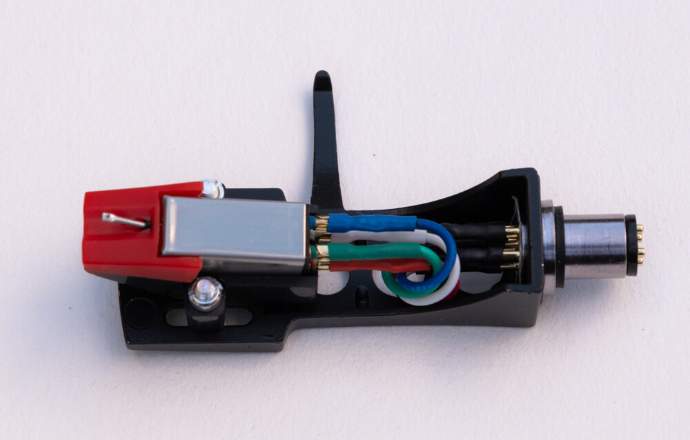 Cartridge + needle with headshell for Technics SL23A, SL B2, SL B202, SL B205, B