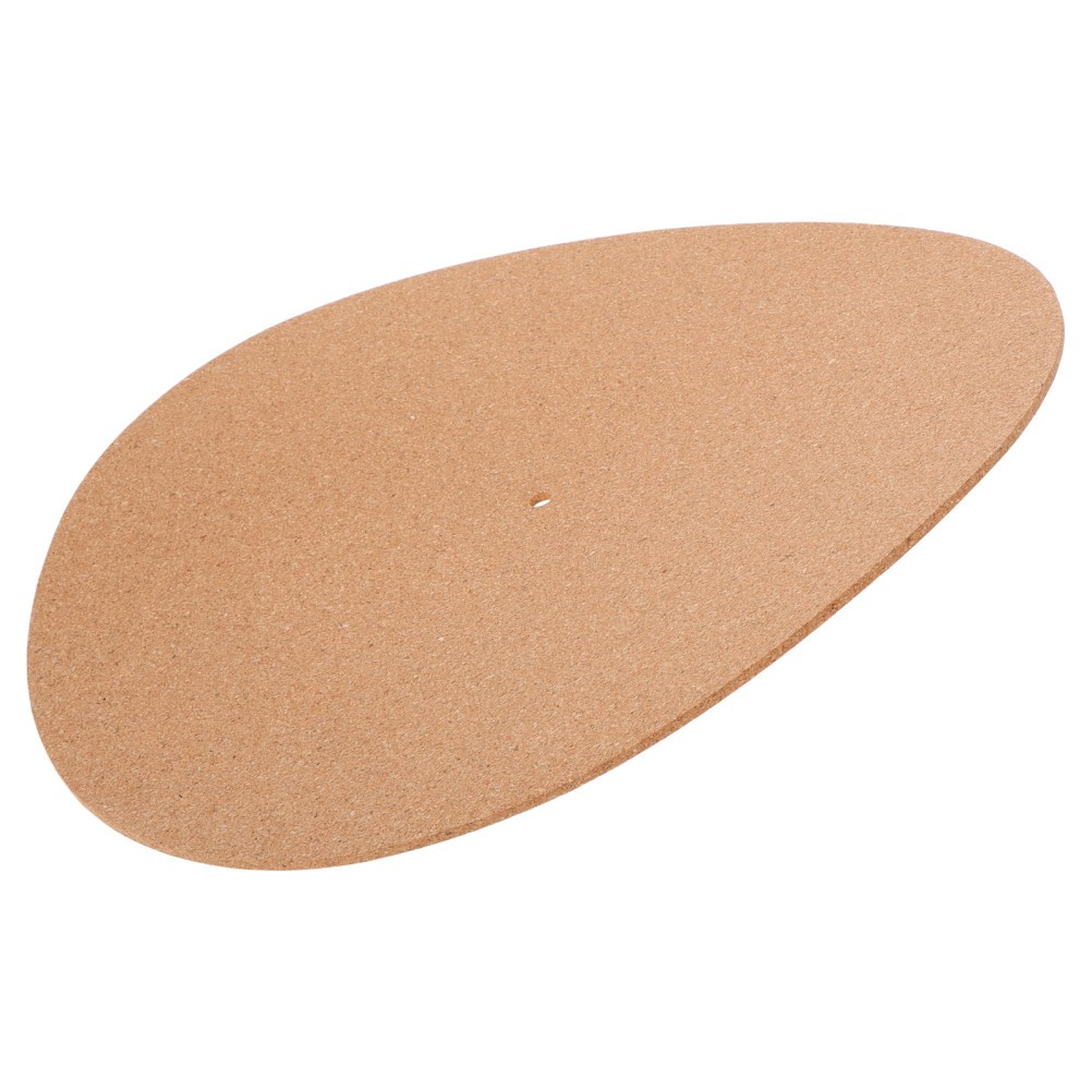 Reusable Cork Slipmat for Vinyl Records Anti Slip Turntable Record Pad