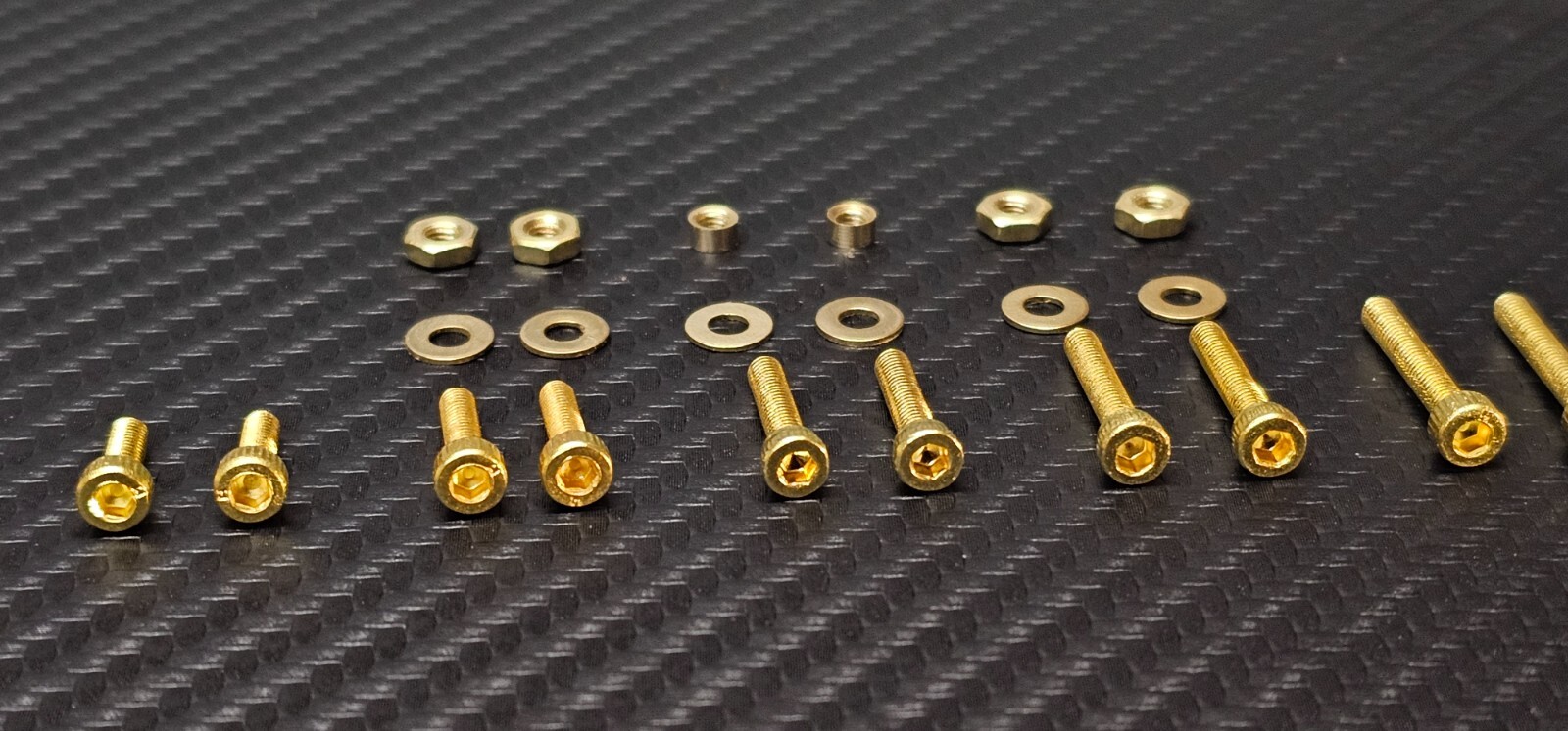 Non-magnetic Phono Screws Set M2.5/ 6 8 10 12 14 16 20mm for Headshell Cartridge