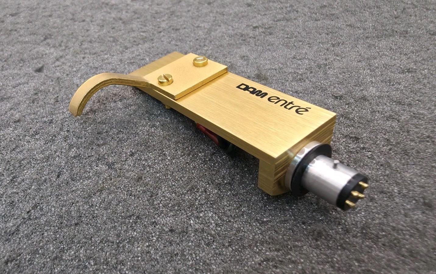 (Rare) DAM/entre Gold Headshell In Exc Condition