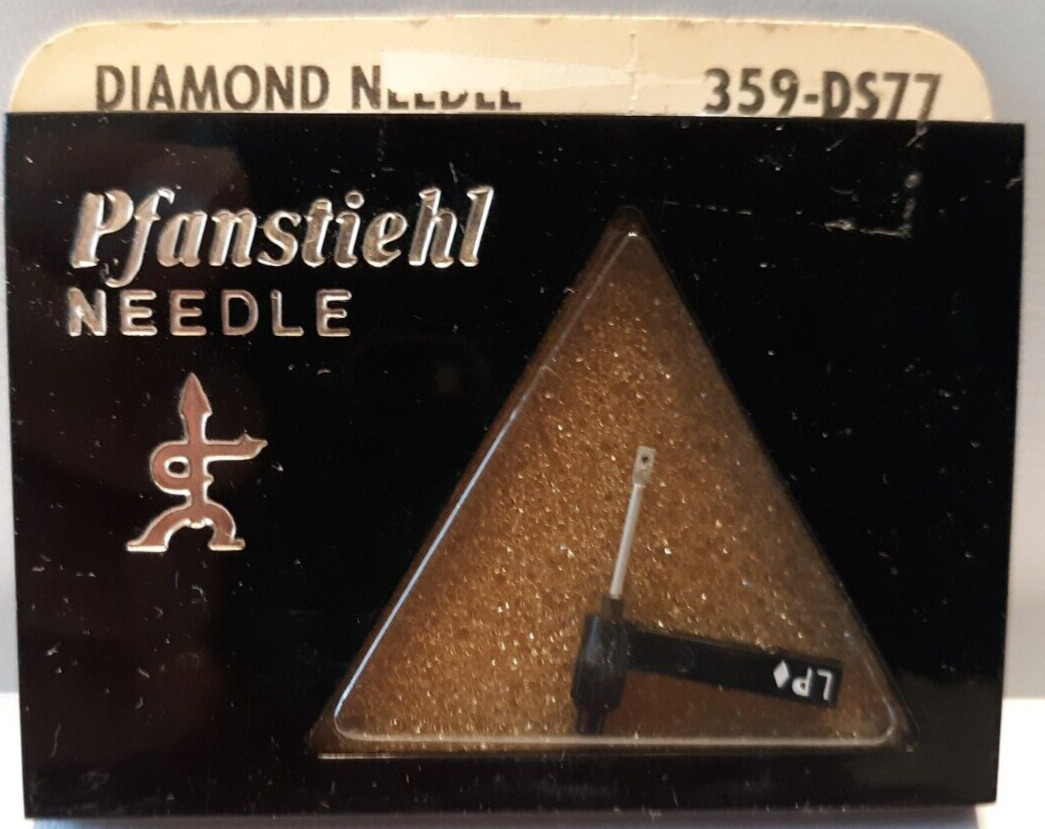 Pfanstiehl diamond record needle 359-DS77 replaces Electro-voice 2619DS