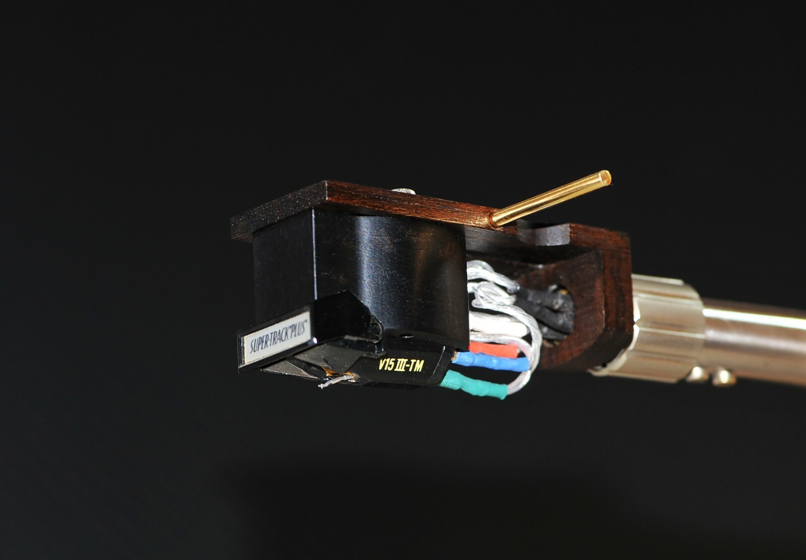 Wood Body for SHURE V15 Type III Cartridge Custom Made of Ebony Wood – NEW –